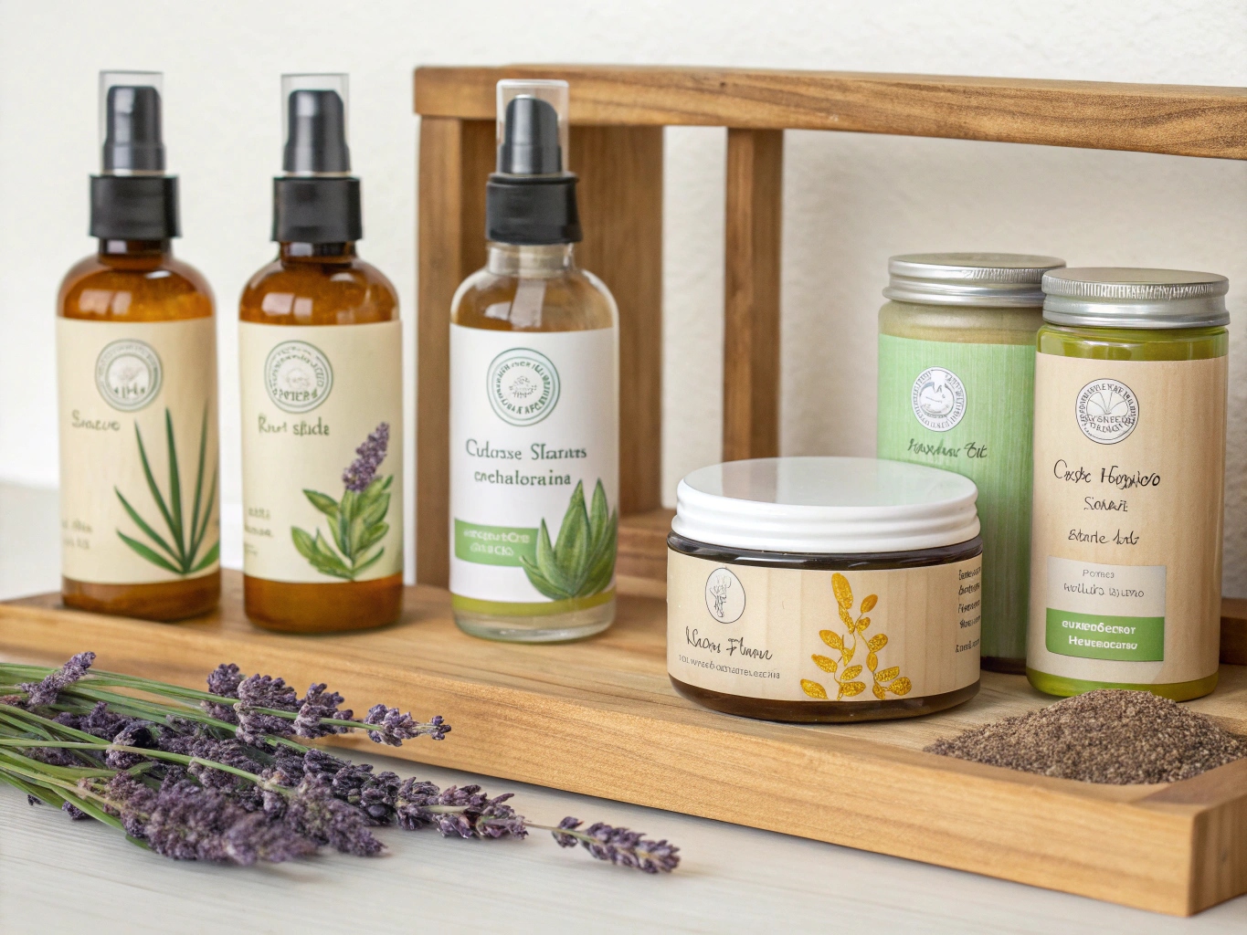 Organische oliën en producten voor behandelingen